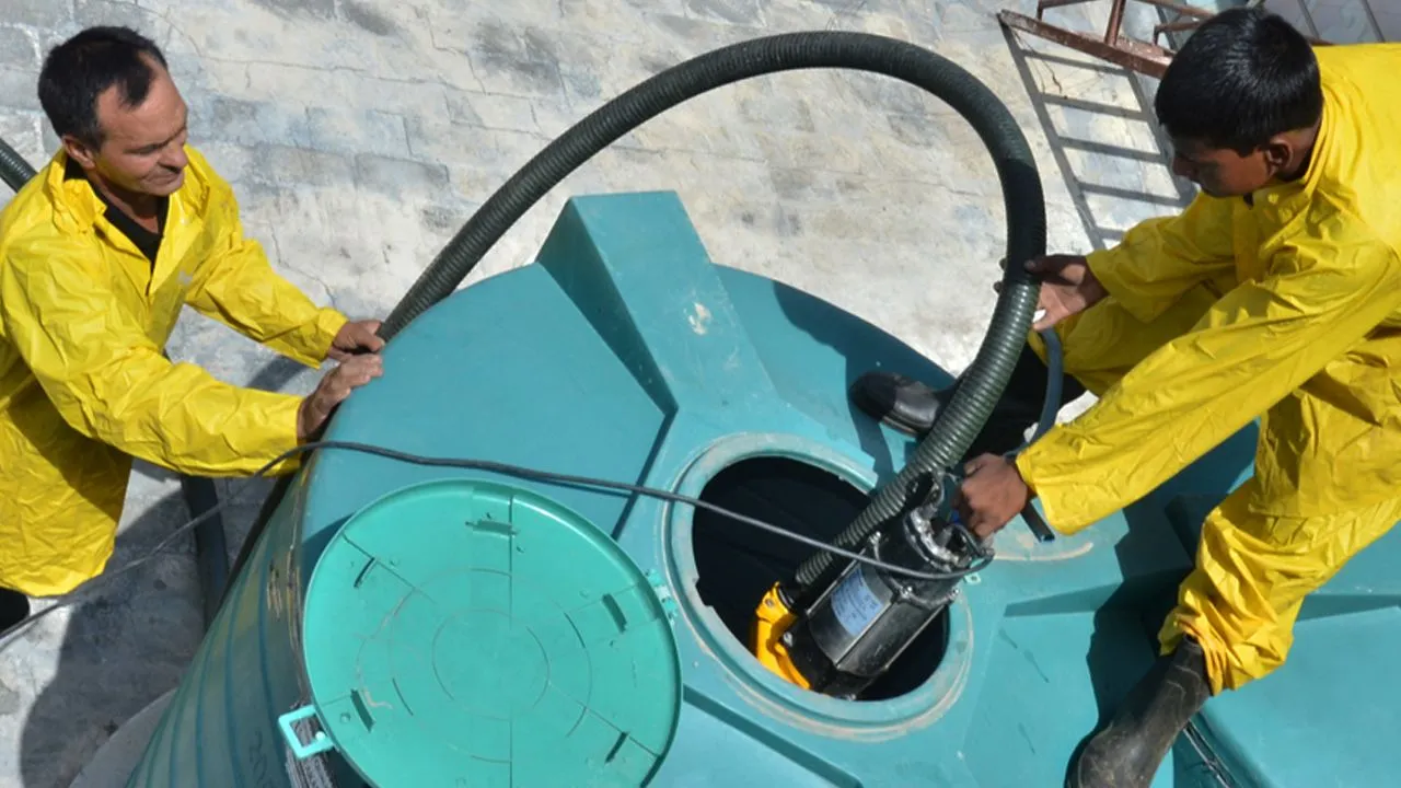 شركة تنظيف خزانات المياه